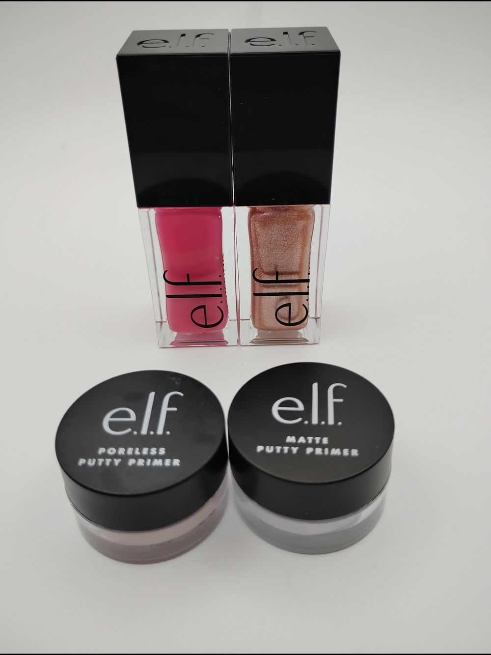 e.l.f. Lip Gloss Duo, Porless Putty Primer & Matte Putty Primer Bundle